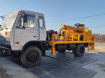 truck drilling machinery